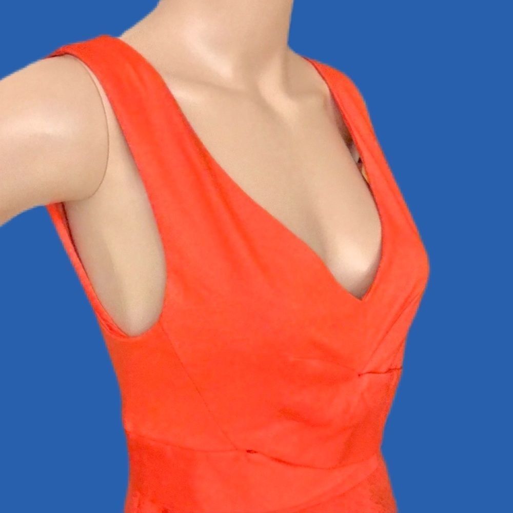 NWT $148 Anthropologie | Showgirl | HD in PARIS | Ardmore Dress in Orange